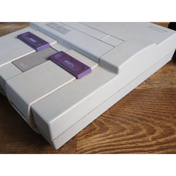 Super Nintendo Console SNES System SNS-001 Tested & Working - Picture 7 of 12